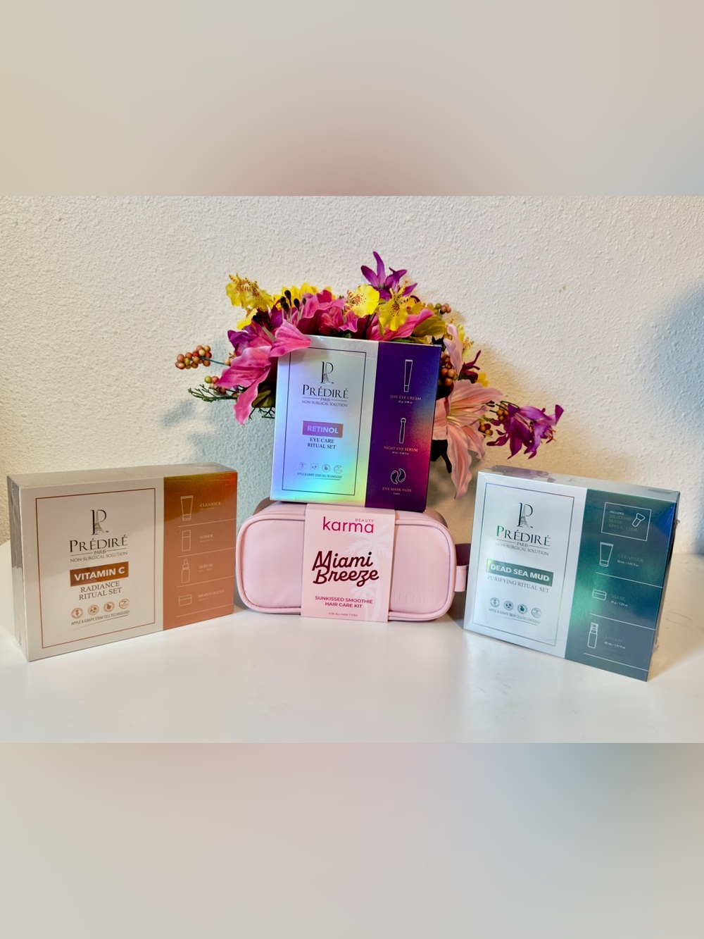 TRAVELING SOON? 3 Skin Care Travel Sets By Predire Paris & 1 Karma Hair Care Set